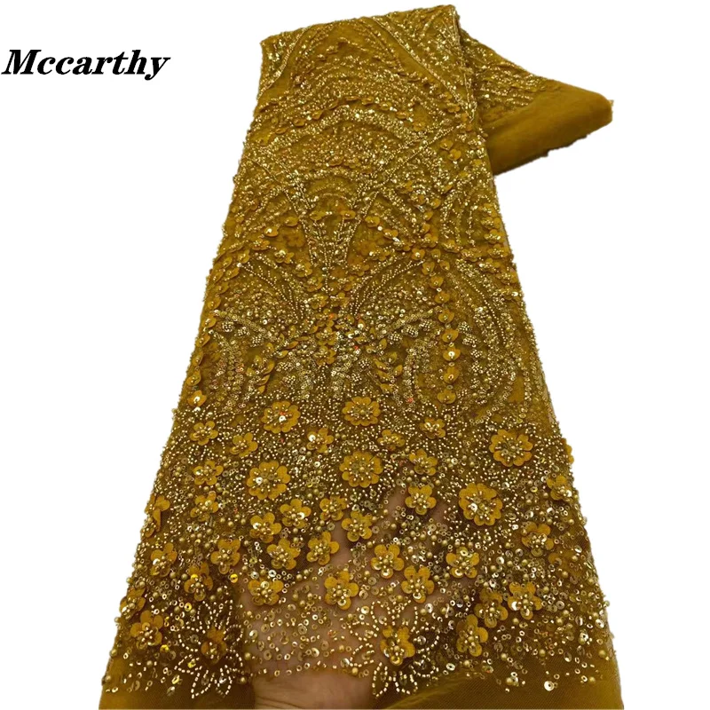 2023 Luxury Elegant Handmade Embroidery Sequins Beaded Lace High Quality African Sequins Lace Fabric for Wedding Sewing XZ375YB
2023 Luxury Elegant Handmade Embroidery Sequins Beaded Lace High Quality African Sequins Lace Fabric for Wedding Sewing XZ375YB
