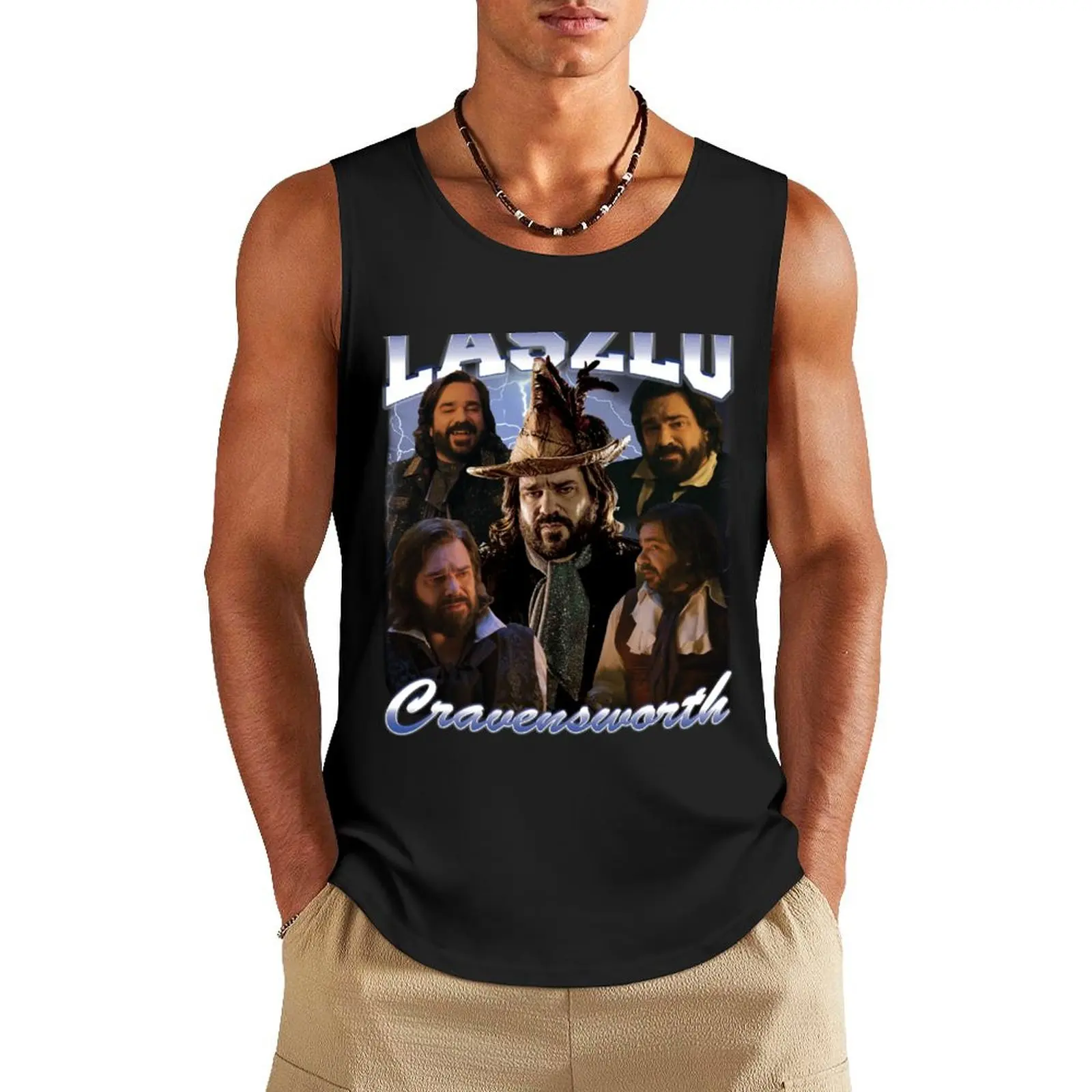 Laszlo Cravensworth 90's Design Tank Top T-shirt male Vest for boy Men's tops gym shirt man
Laszlo Cravensworth 90's Design Tank Top T-shirt male Vest for boy Men's tops gym shirt man