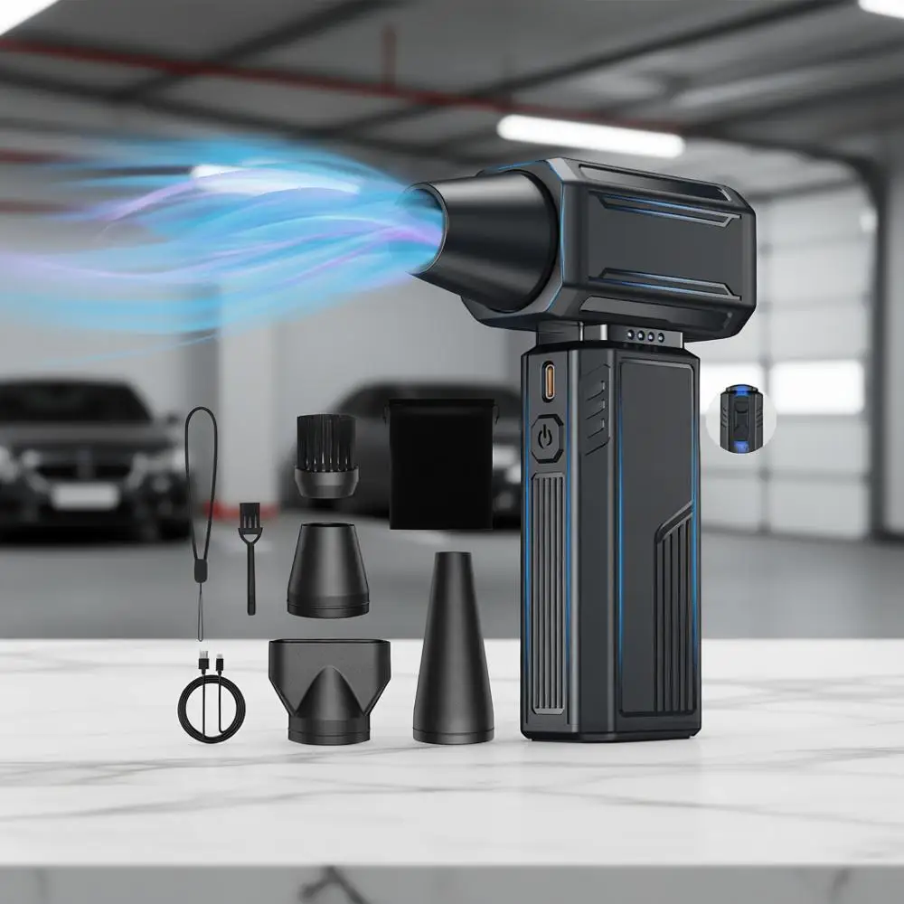 Электрический пылесборник 200000 об/мин, мини-воздуходувка, перезаряжаемый струйный очиститель, для сухой чистки клавиатуры, компьютера, автомобиля
Электрический пылесборник 200000 об/мин, мини-воздуходувка, перезаряжаемый струйный очиститель, для сухой чистки клавиатуры, компьютера, автомобиля