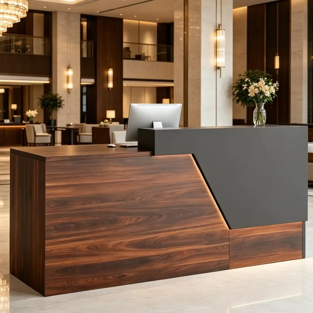Shaped Reception Desk with Counter,63 71inch Reception Room Table with Lockable Drawers amp Keyboard Tray, for Office, Salon, H
Shaped Reception Desk with Counter,63 71inch Reception Room Table with Lockable Drawers amp Keyboard Tray, for Office, Salon, H