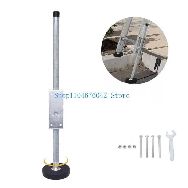 652F Ladder Leveler Pair with Rubber Feet Adjustable Ladder Leg Leveler for Extension Ladders Ladder Feet Stabilizer Ladder
652F Ladder Leveler Pair with Rubber Feet Adjustable Ladder Leg Leveler for Extension Ladders Ladder Feet Stabilizer Ladder