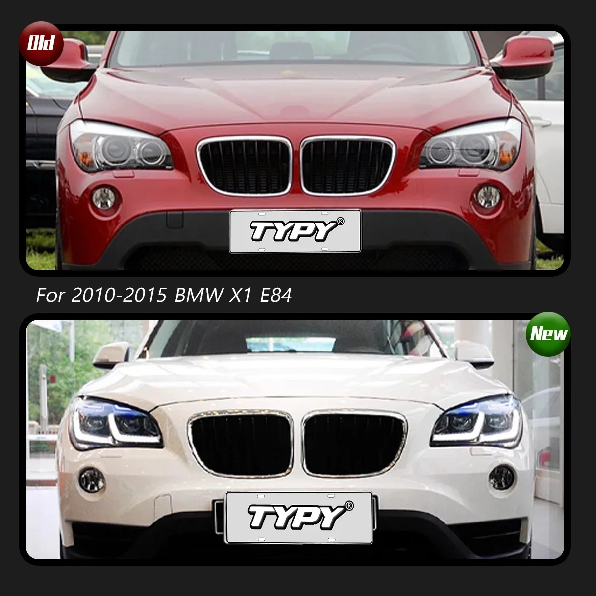 Автомобильные фары для BMW X1 E84 2010-2015, обновленные модифицированные фары, динамический указатель поворота, стоп-сигнал, DRL, автомобильные аксессуары
Автомобильные фары для BMW X1 E84 2010-2015, обновленные модифицированные фары, динамический указатель поворота, стоп-сигнал, DRL, автомобильные аксессуары