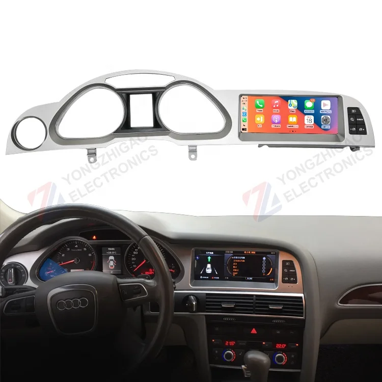 YZG 8.8" 8 Core Carplay Radio Multimedia DVD Player GPS Navigation Screen Android for Audi A6 C6 2005 2006 2007 2008 2009 2010
YZG 8.8" 8 Core Carplay Radio Multimedia DVD Player GPS Navigation Screen Android for Audi A6 C6 2005 2006 2007 2008 2009 2010