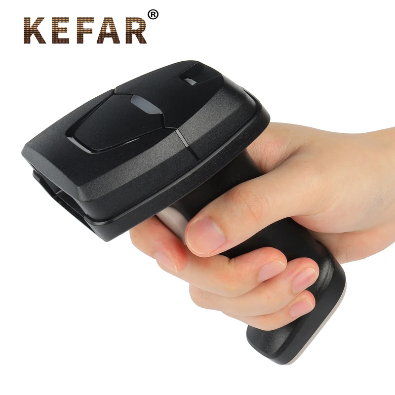 KEFAR 2D Bluetooth Barcode Scanner, 2.4G Wireless & USB Wired 3 in 1 QR Code Reader, High Performance Durable Handheld Scan Gun