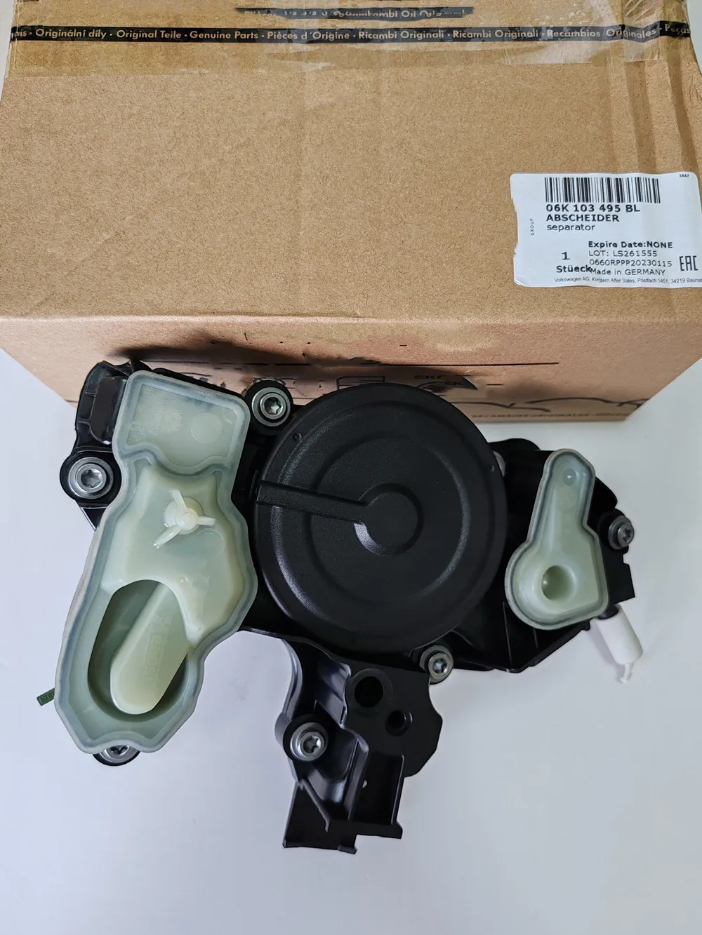 НОВЫЙ 06К 103495 Т 06К 103495 BL OEM маслоотделитель PCV клапан вентиляции картера для Audi 2.0T A4 A5 Q5 TT VW Golf GTI Jetta MK7 2.0T 2015+
НОВЫЙ 06К 103495 Т 06К 103495 BL OEM маслоотделитель PCV клапан вентиляции картера для Audi 2.0T A4 A5 Q5 TT VW Golf GTI Jetta MK7 2.0T 2015+