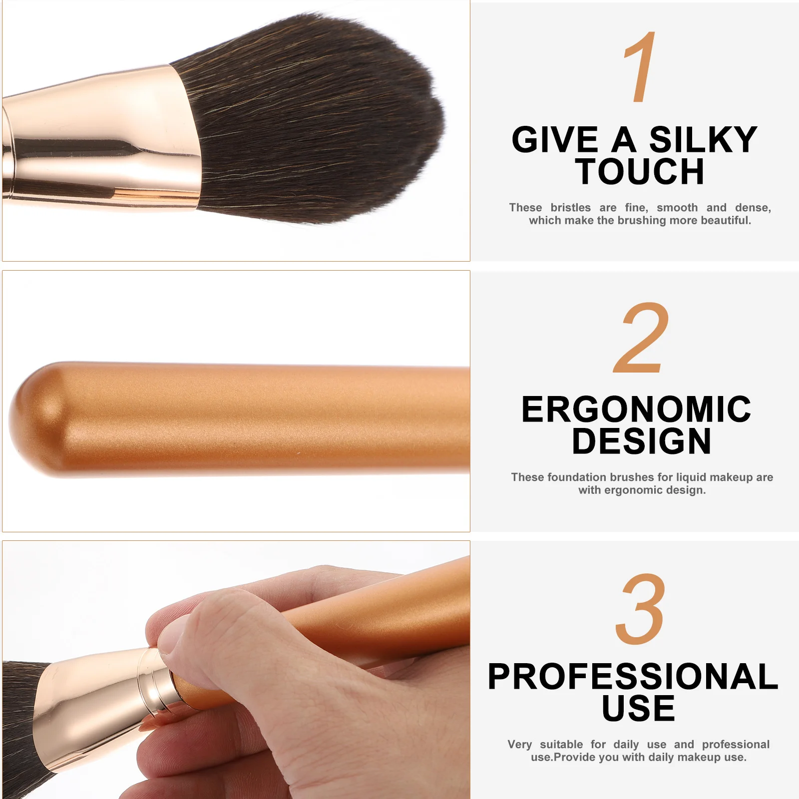 2Pcs Double-Ended Blusher Powder Brushes Ergonomic Design Portable Makeup Tools for Professional Foundation Blending Simple
2Pcs Double-Ended Blusher Powder Brushes Ergonomic Design Portable Makeup Tools for Professional Foundation Blending Simple