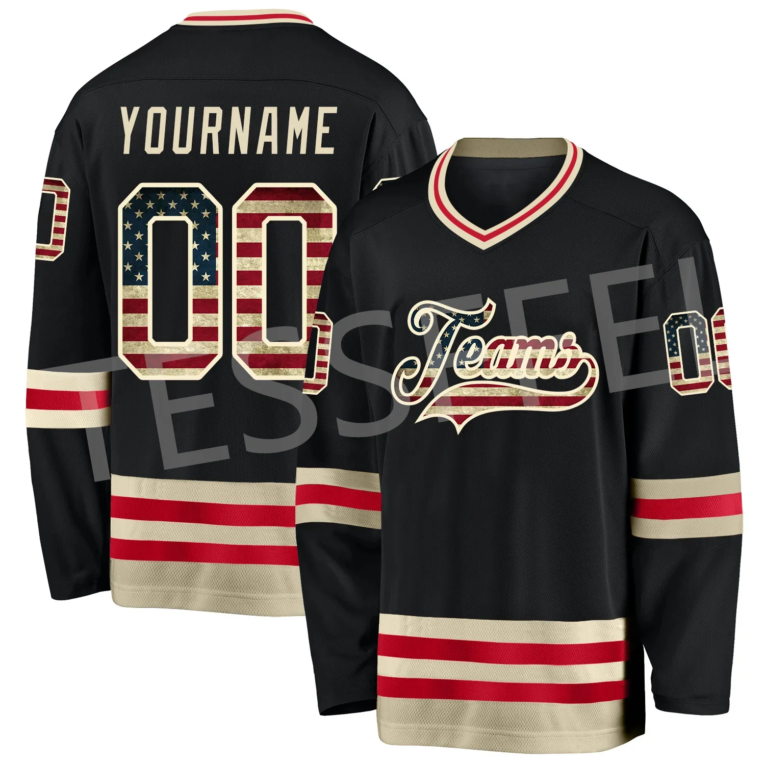 Drop Shipping Custom Name Hockey Jersey Team Logo Vintage Long Sleeves Retro 3DPrint Pullover Harajuku Casual Sweatshirts AX20
Drop Shipping Custom Name Hockey Jersey Team Logo Vintage Long Sleeves Retro 3DPrint Pullover Harajuku Casual Sweatshirts AX20