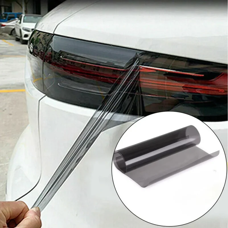Transparent Light Black Smoke PVC Film Tint 30 X200cm Headlight Taillight Wrap Cover Film Foil Sticker Armored Film for Cars
Transparent Light Black Smoke PVC Film Tint 30 X200cm Headlight Taillight Wrap Cover Film Foil Sticker Armored Film for Cars
