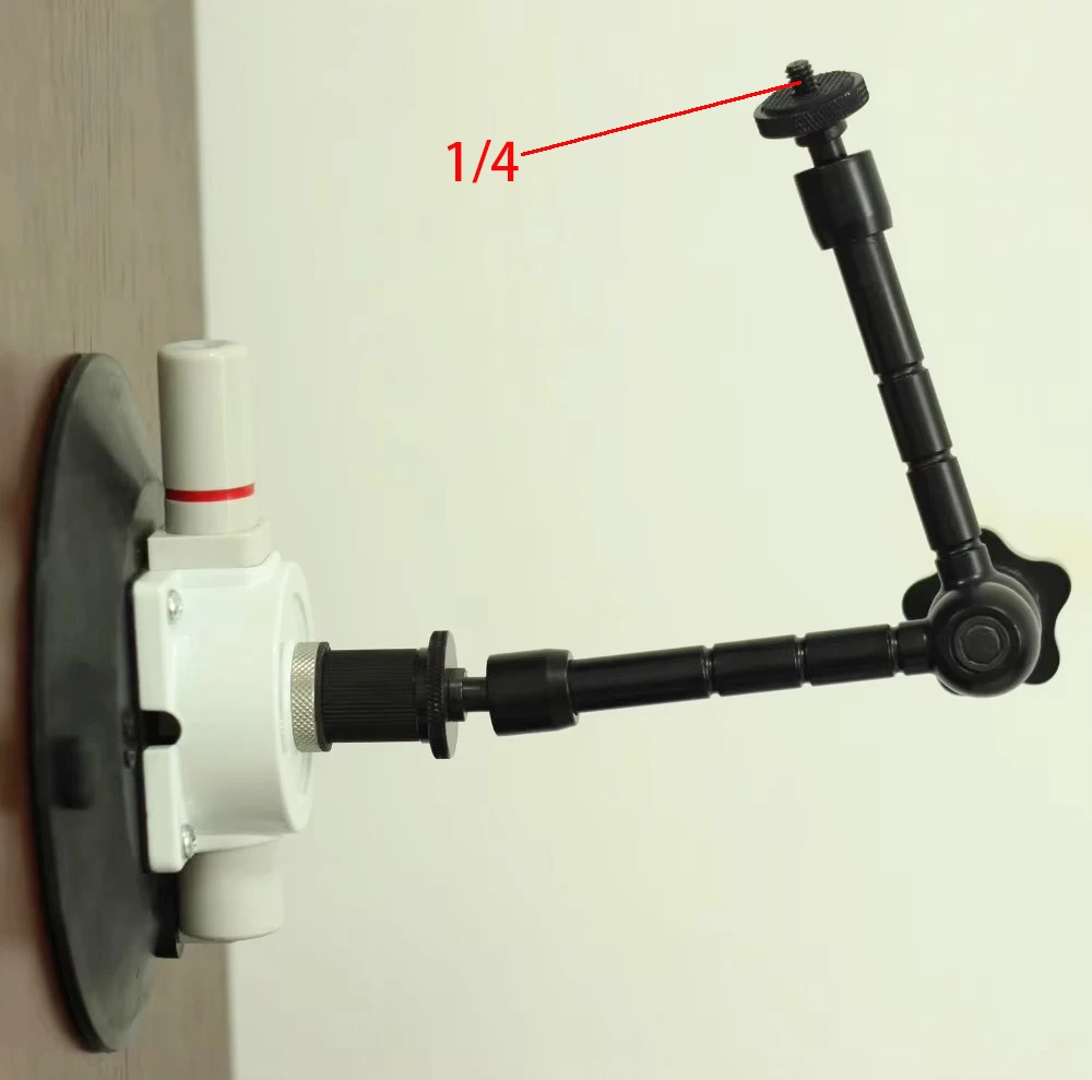 PUMP CUP WITH FLAT BASE Brand New for Manfrotto 241FB with 11" Inch Magic Arm tripod camera, 1/4 screw thread unit, 1/4-20 parts
PUMP CUP WITH FLAT BASE Brand New for Manfrotto 241FB with 11" Inch Magic Arm tripod camera, 1/4 screw thread unit, 1/4-20 parts