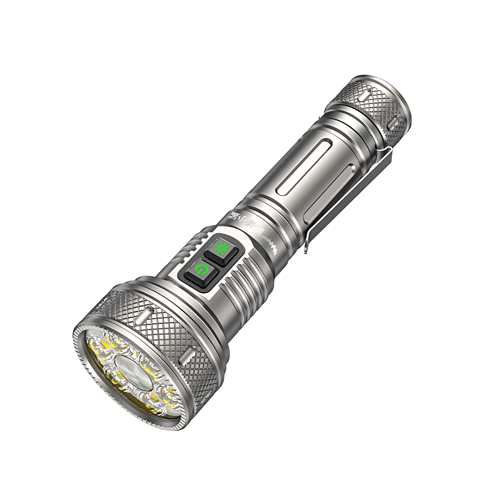 USB-C Rechargeable LED Flashlight - 9 Modes, Stepless Dimming & SOS - IPX4 Waterproof (Aluminum Alloy) for Outdoor & Emergency
USB-C Rechargeable LED Flashlight - 9 Modes, Stepless Dimming & SOS - IPX4 Waterproof (Aluminum Alloy) for Outdoor & Emergency
