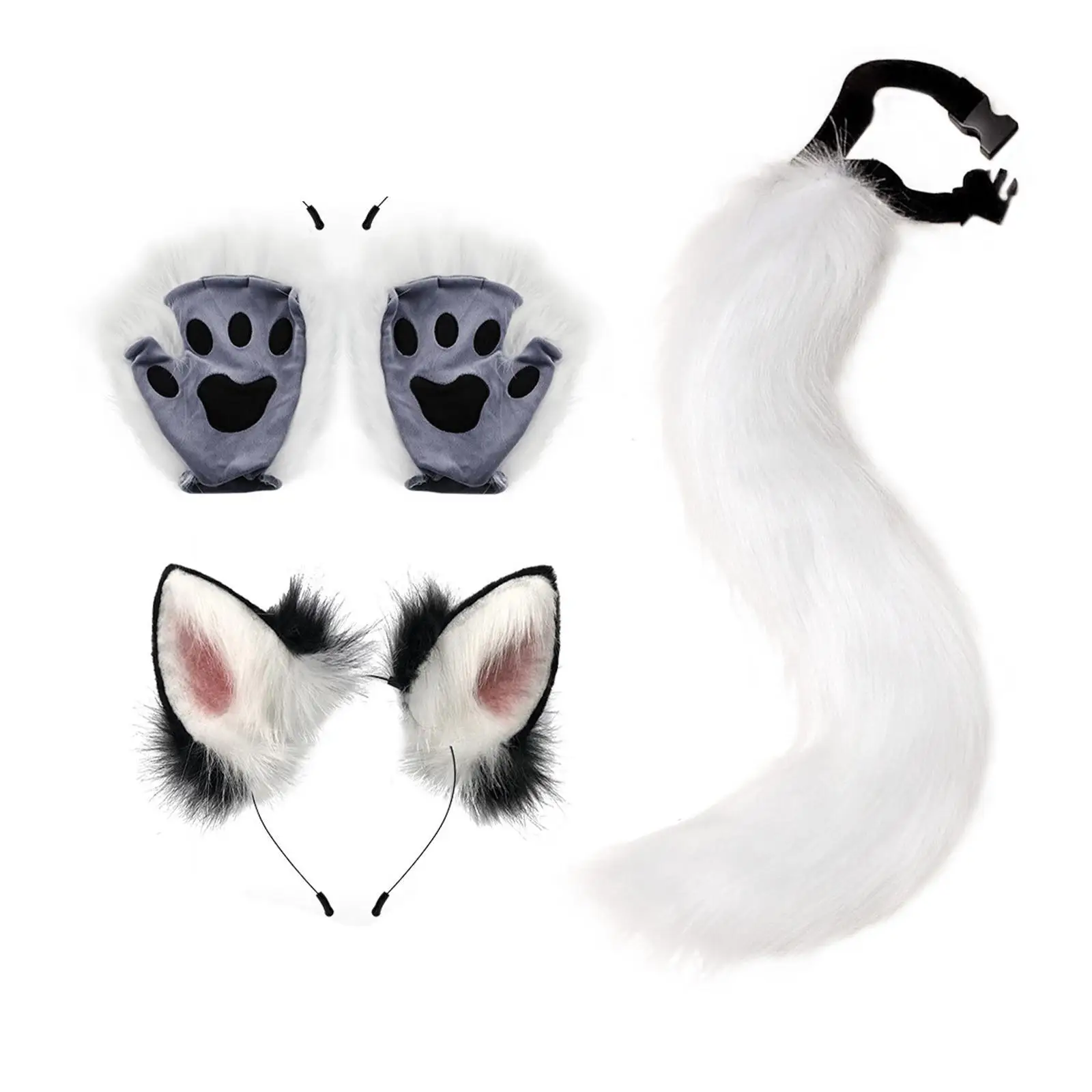 Fox Ears Tail Cosplay Props for Halloween Fancy Dress Parties Carnival
Fox Ears Tail Cosplay Props for Halloween Fancy Dress Parties Carnival
