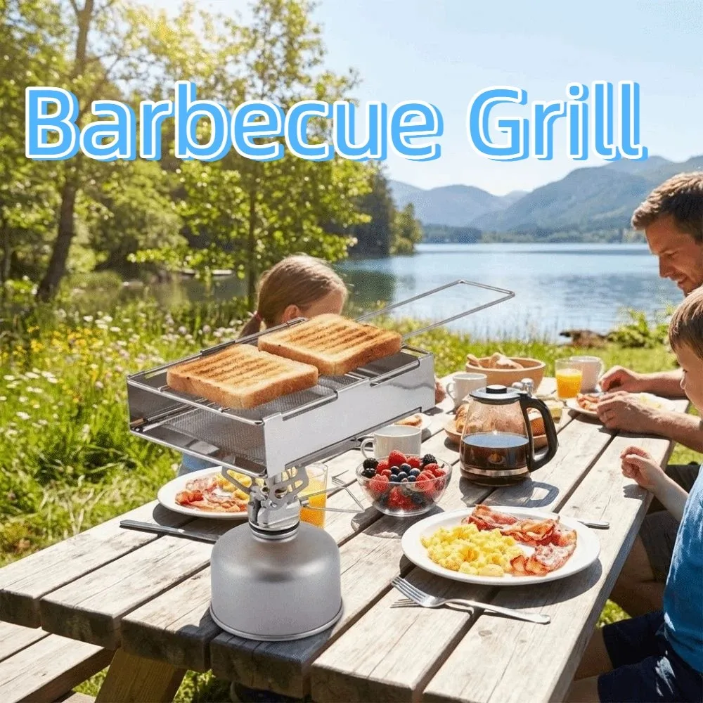 Space Saving Stainless Steel Bread Toaster Bread Tray Folding Mesh Net Grill Compact Portable Sausage Grilling Rack Family Use
Space Saving Stainless Steel Bread Toaster Bread Tray Folding Mesh Net Grill Compact Portable Sausage Grilling Rack Family Use
