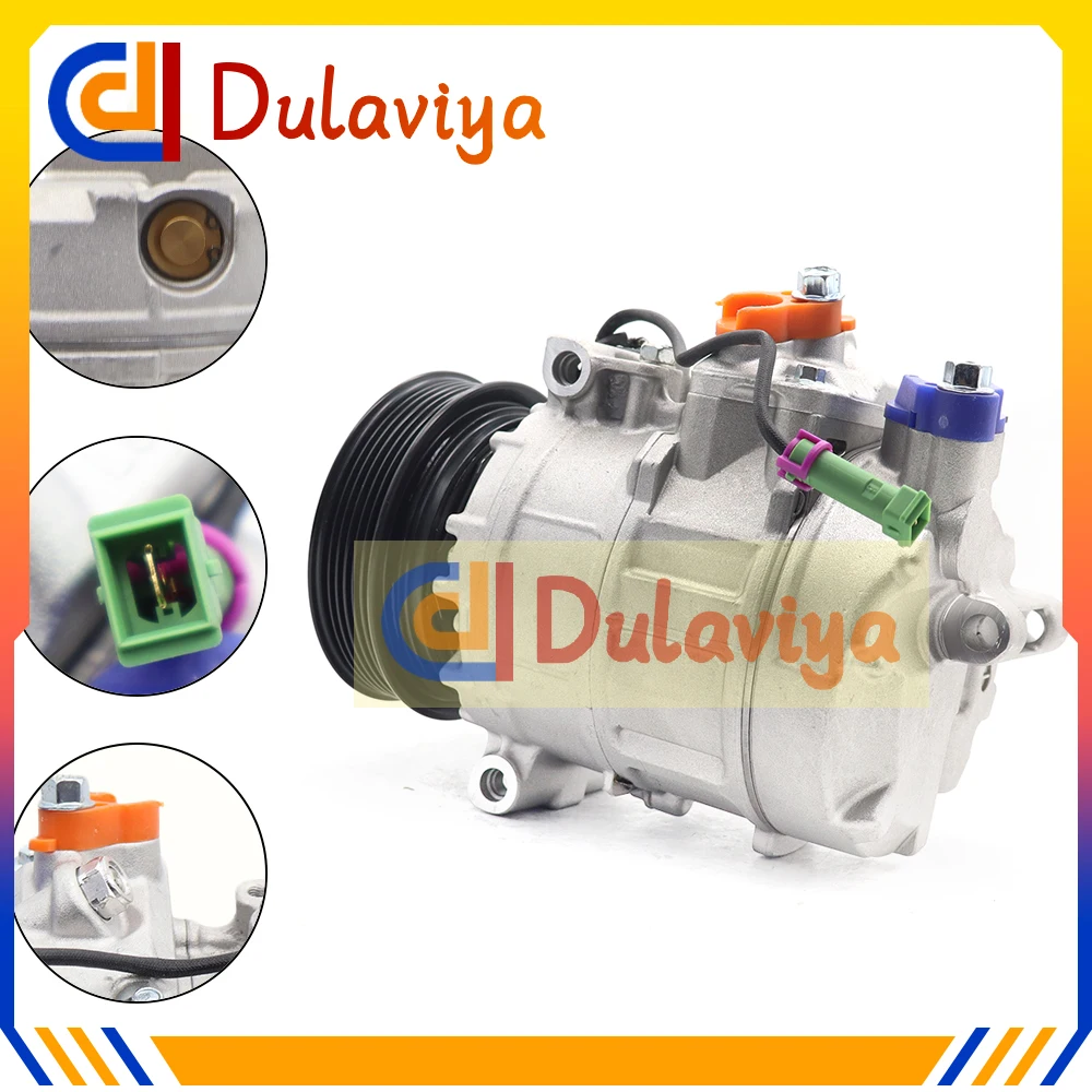 7SBU16C AC Compressor with Clutch TCP For Audi A4 A6 A8 S4 S6 Allroad VW Passat 447190-4310 44722-8177 4B0 260 805 Q 4B0260805B
7SBU16C AC Compressor with Clutch TCP For Audi A4 A6 A8 S4 S6 Allroad VW Passat 447190-4310 44722-8177 4B0 260 805 Q 4B0260805B