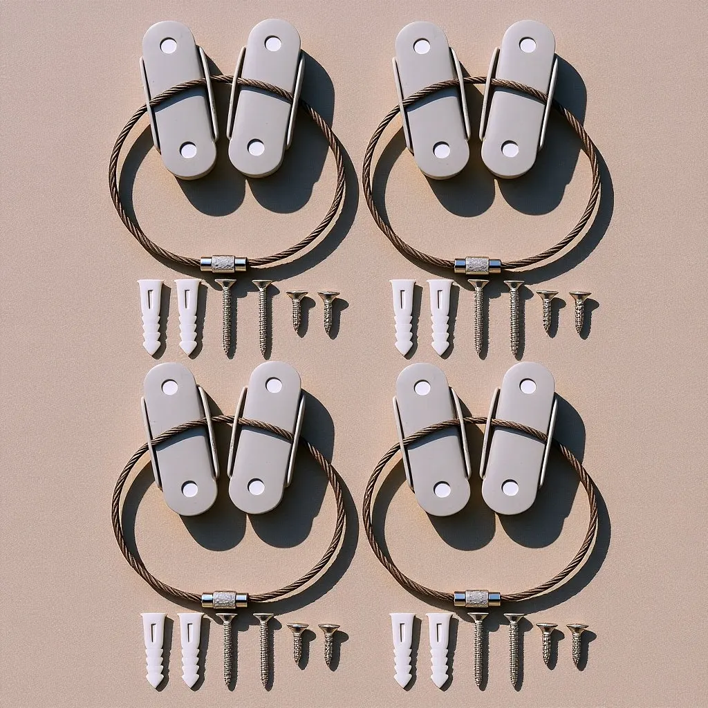 4Sets Thickened Metal Anti-Falling Furniture Straps High Strength Anti-Tip Device for Toddler Home Safety Wall Anchoring
4Sets Thickened Metal Anti-Falling Furniture Straps High Strength Anti-Tip Device for Toddler Home Safety Wall Anchoring