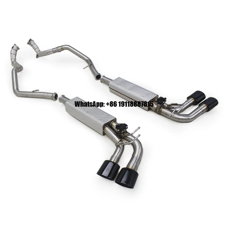 Boska Ss304 Full Exhaust Catback Exhaust Downpipe for Mercedes-Benz G500/G550 W464 4.0T 2018-2020 Car Exhaust Muffler
Boska Ss304 Full Exhaust Catback Exhaust Downpipe for Mercedes-Benz G500/G550 W464 4.0T 2018-2020 Car Exhaust Muffler