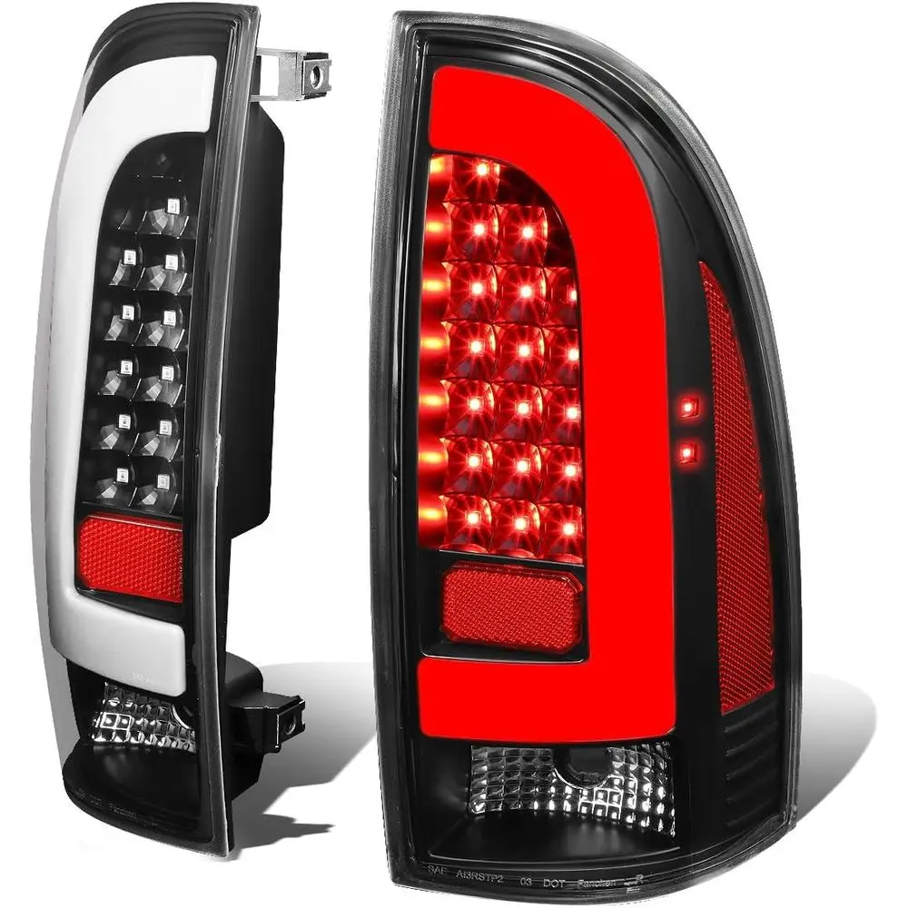 Full LED Tail Lights Assembly Compatible with 2005-2015 Toyota Tacoma, 3D LED BAR Rear Brake Lamps Driver and Passenger Side, Bl
Full LED Tail Lights Assembly Compatible with 2005-2015 Toyota Tacoma, 3D LED BAR Rear Brake Lamps Driver and Passenger Side, Bl
