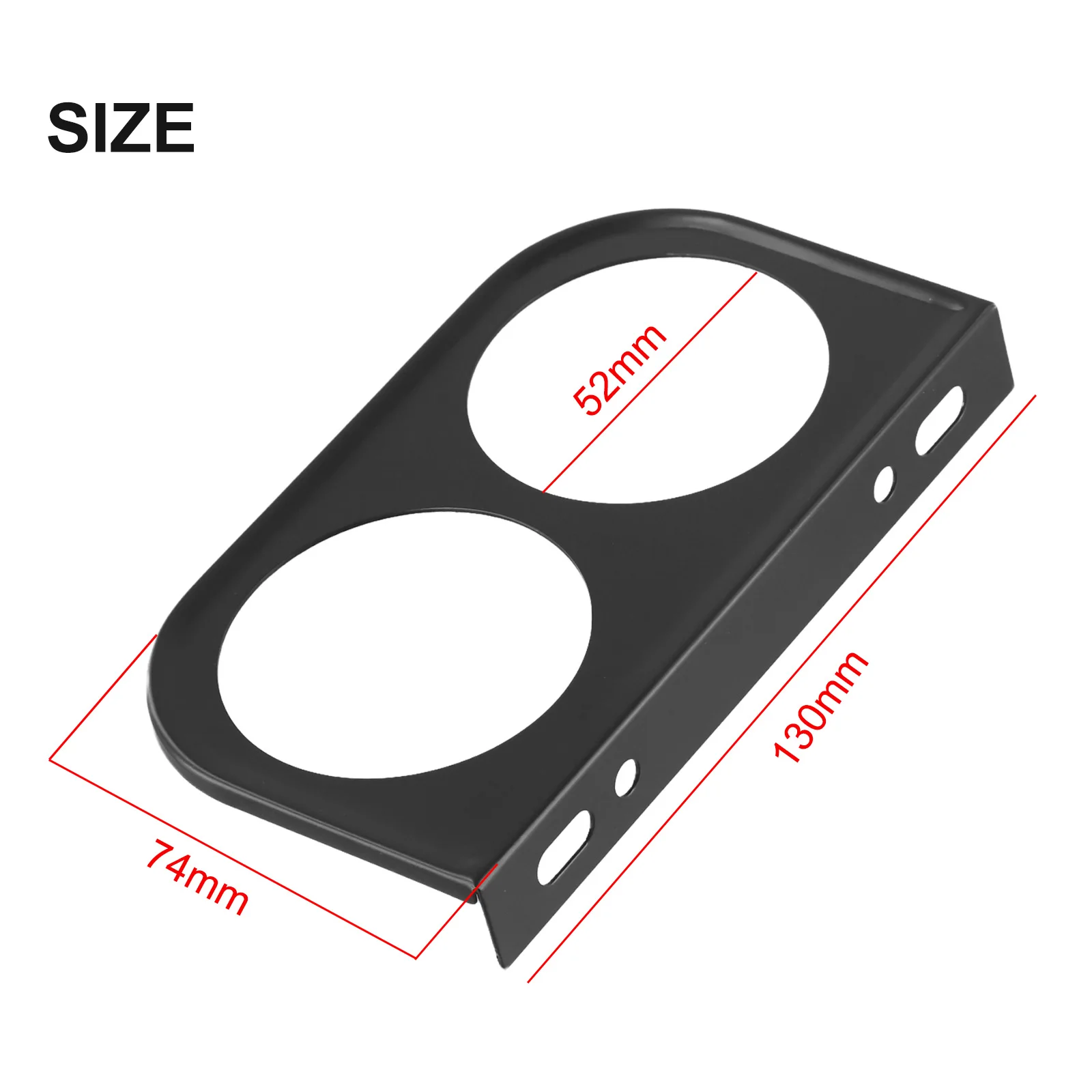 Metal Car Meter Mount MM Metal Car Meter Mount Instrument Gauge Holder Metal Construction Securely Fixed Specifications
Metal Car Meter Mount MM Metal Car Meter Mount Instrument Gauge Holder Metal Construction Securely Fixed Specifications