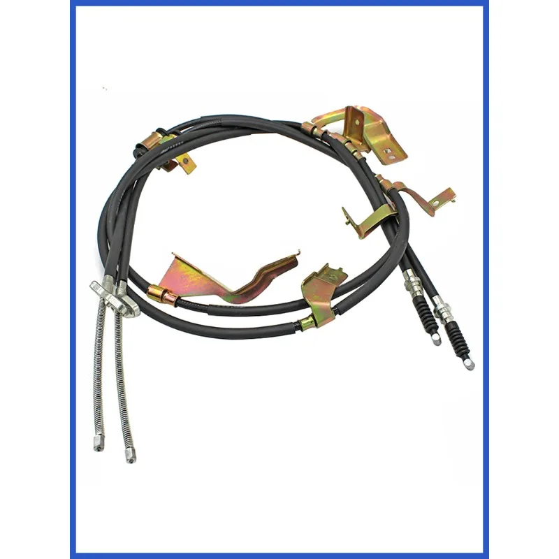 FOR Suitable for ZTE pickup truck big lord handbrake line rear wheel left and right brake parking cable lord rear brake assembly
FOR Suitable for ZTE pickup truck big lord handbrake line rear wheel left and right brake parking cable lord rear brake assembly