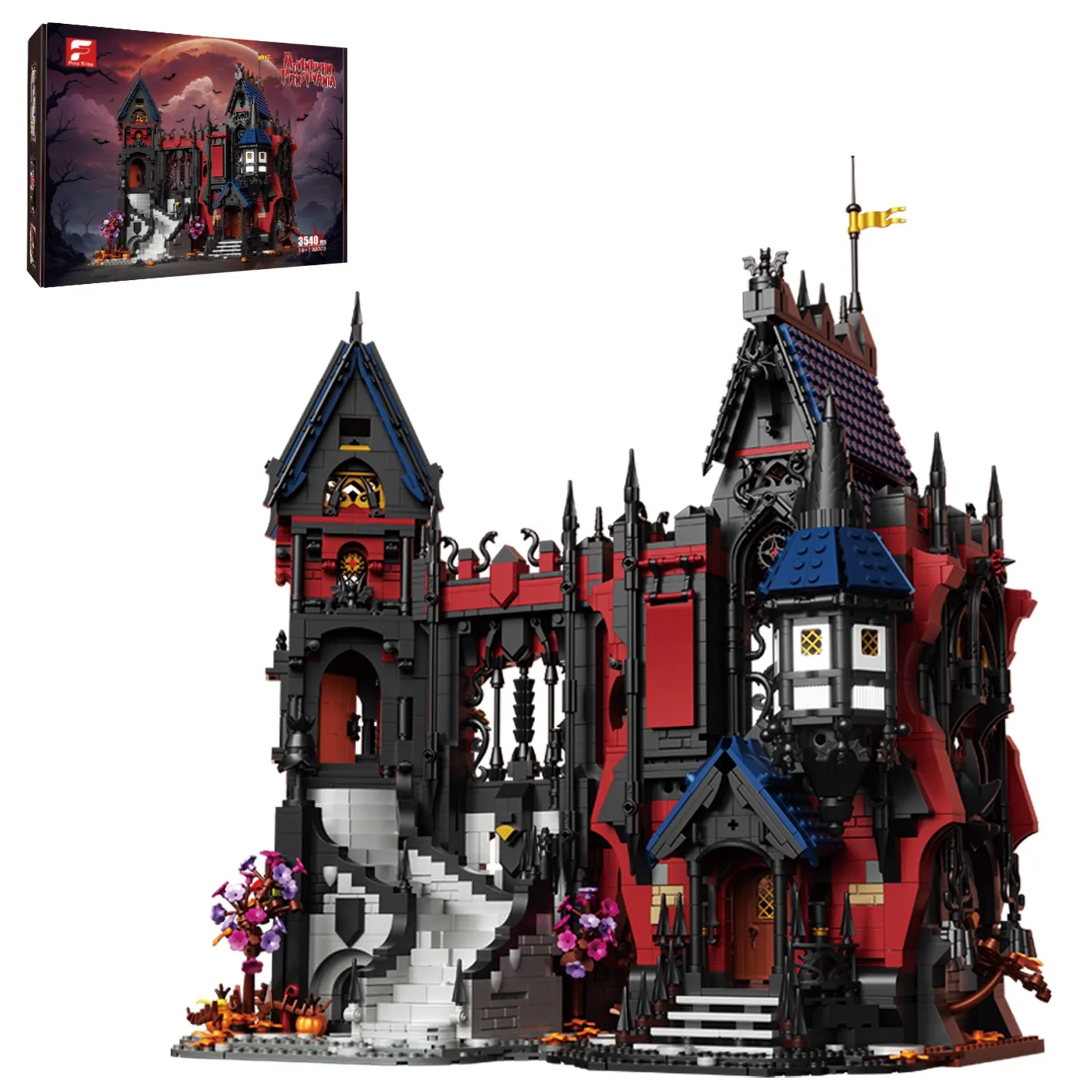 36003 3540pcs Mini Building Blocks Vampire Castle Modular Set DIY Creative Model
36003 3540pcs Mini Building Blocks Vampire Castle Modular Set DIY Creative Model