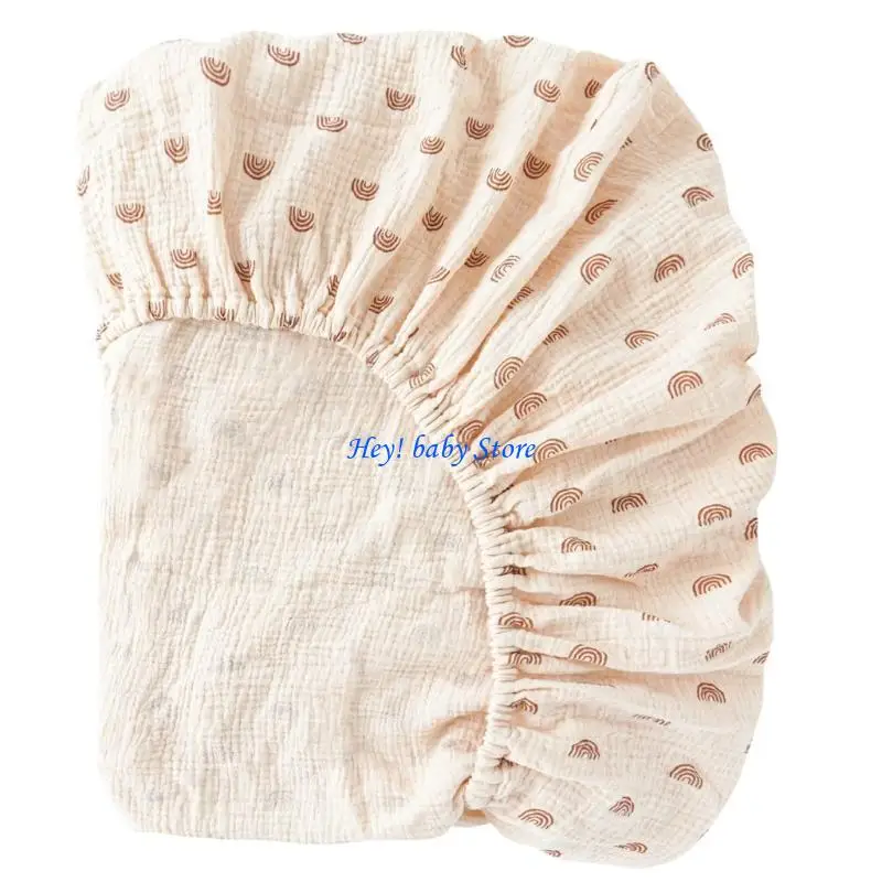 Q1FE Хлопковая простыня для кроватки большого размера, мягкие и дышащие детские постельные принадлежности для младенцев
Q1FE Хлопковая простыня для кроватки большого размера, мягкие и дышащие детские постельные принадлежности для младенцев