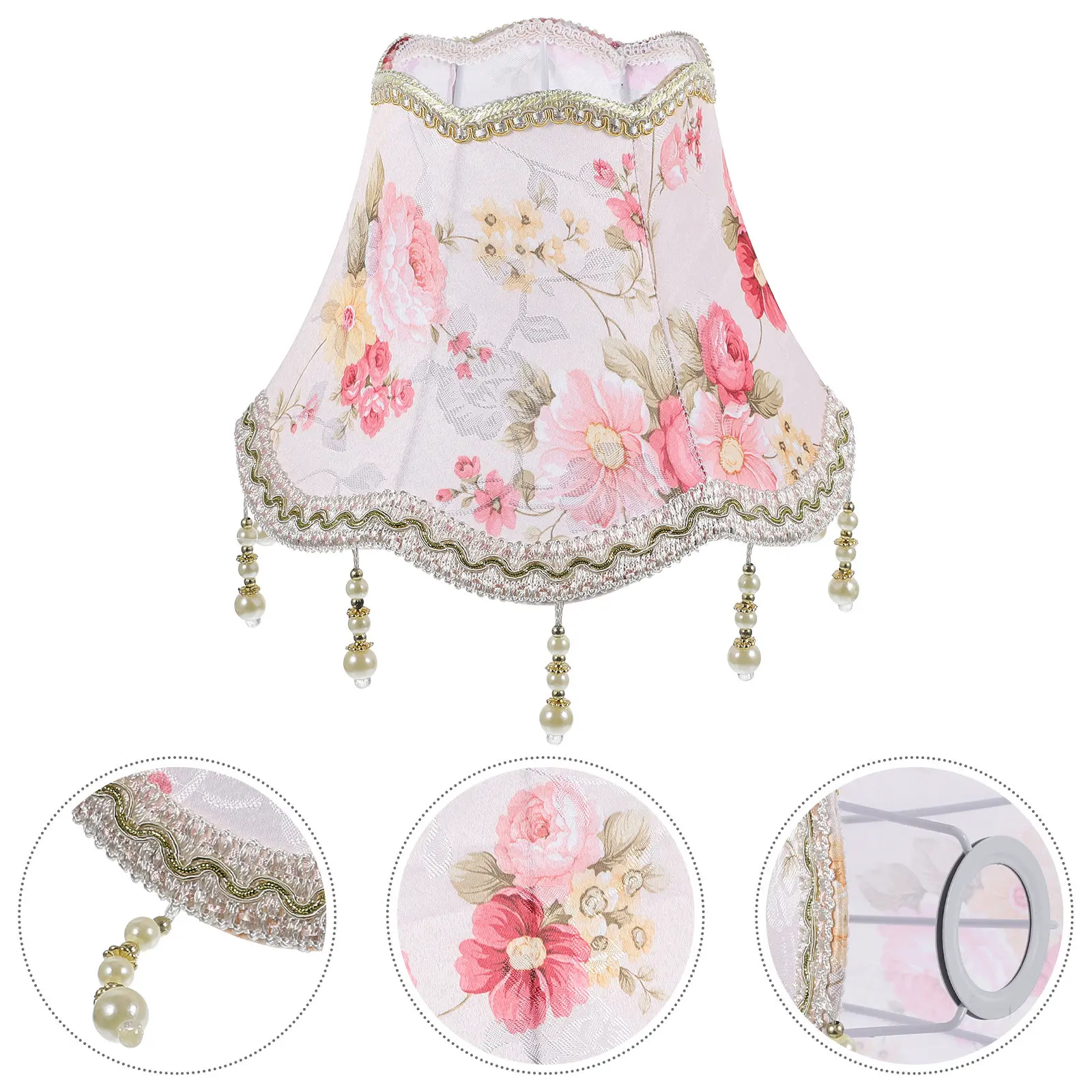 Retro European Lamp Shades Pink Accessories Dome Light Cover for Bedroom Hotel Decor Scallop Bell Table Lampshade
Retro European Lamp Shades Pink Accessories Dome Light Cover for Bedroom Hotel Decor Scallop Bell Table Lampshade