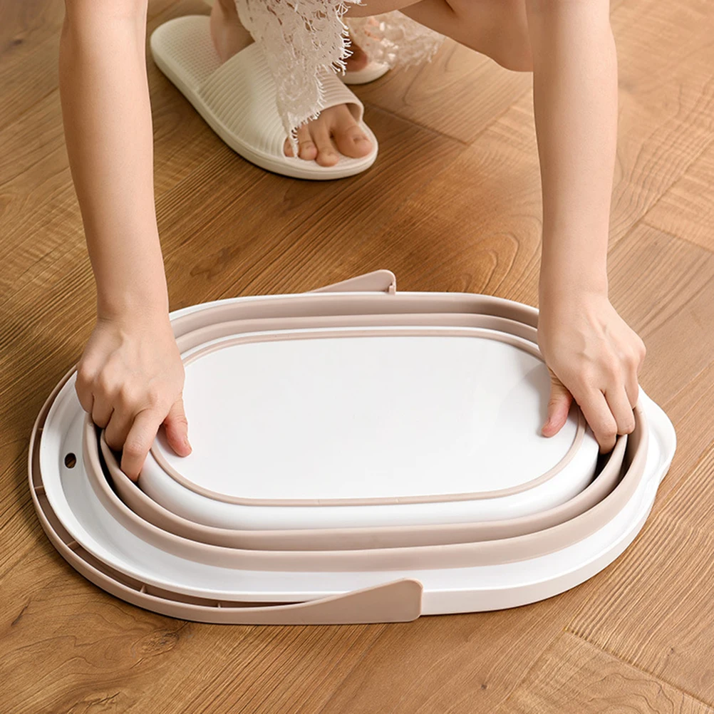 Foldable Plastic Water Container Cleaning Accessory Floor Foldable Mop Bucket Plastic Mop Barrel Cleaner Save Space
Foldable Plastic Water Container Cleaning Accessory Floor Foldable Mop Bucket Plastic Mop Barrel Cleaner Save Space