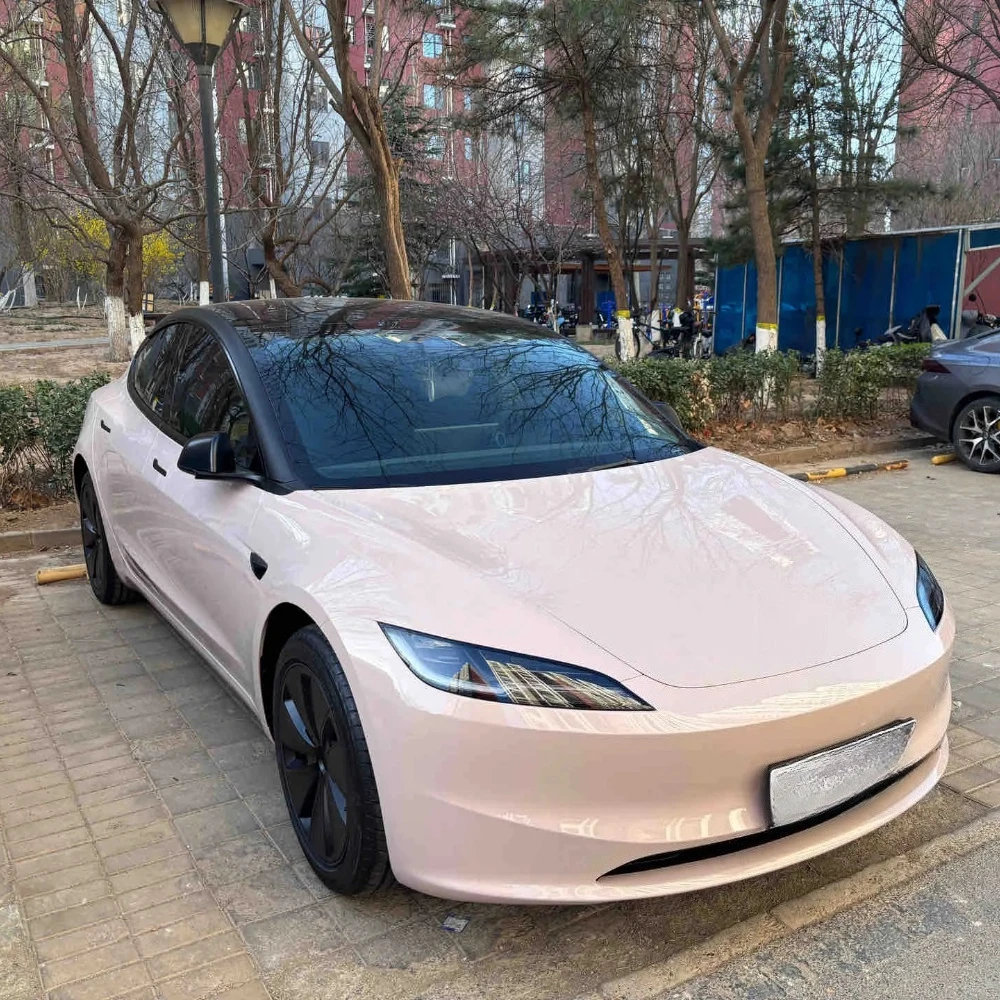 For Tesla Model 3 Highland 2024 2025 Pre-cut PPF Mirror Powder Black Color Change Film PET Paint Protection Film Anti-Scratch
For Tesla Model 3 Highland 2024 2025 Pre-cut PPF Mirror Powder Black Color Change Film PET Paint Protection Film Anti-Scratch