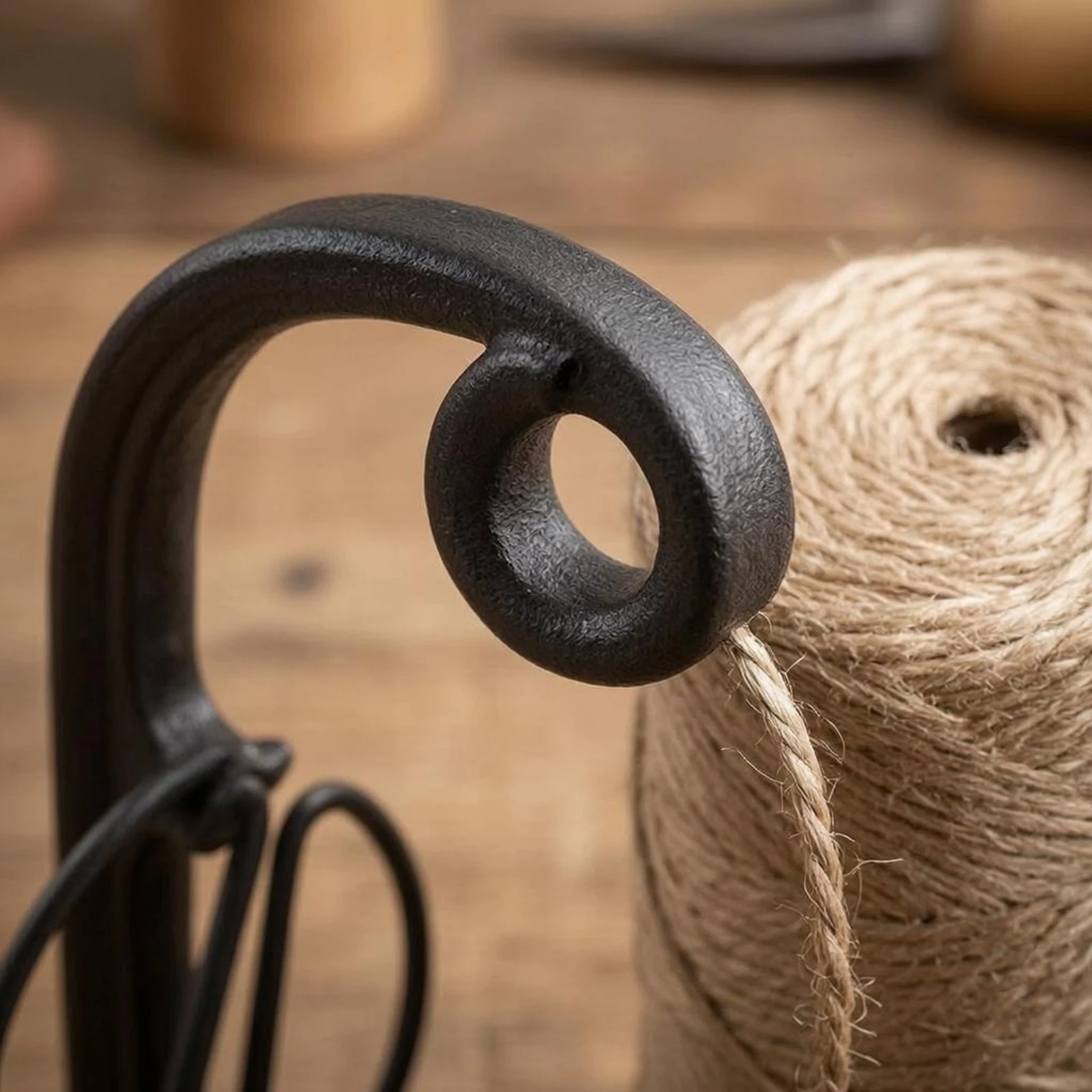Twine Winder Ornament Rustic Jute Twine Decoration for Home Display
Twine Winder Ornament Rustic Jute Twine Decoration for Home Display