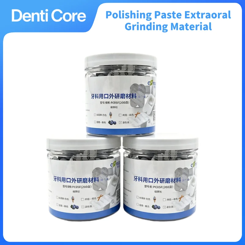 Dental Polishing Paste 2g*50pcs/Box Fine Medium Grit Teeth Whitening Grinding Material Various Flavors
Dental Polishing Paste 2g*50pcs/Box Fine Medium Grit Teeth Whitening Grinding Material Various Flavors