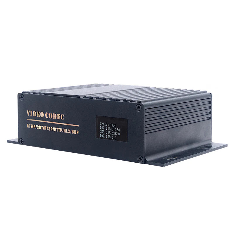 H.265 4K30 HD Video Ecoder Decoder All In One Device