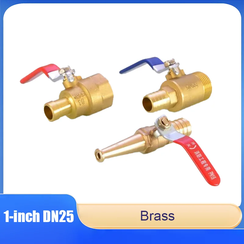 Fire Hose Reel Ball Valve DN25 Copper Valve 1-Inch Connector 4-Inch Water Gun Head Internal Thread External Thread
Fire Hose Reel Ball Valve DN25 Copper Valve 1-Inch Connector 4-Inch Water Gun Head Internal Thread External Thread