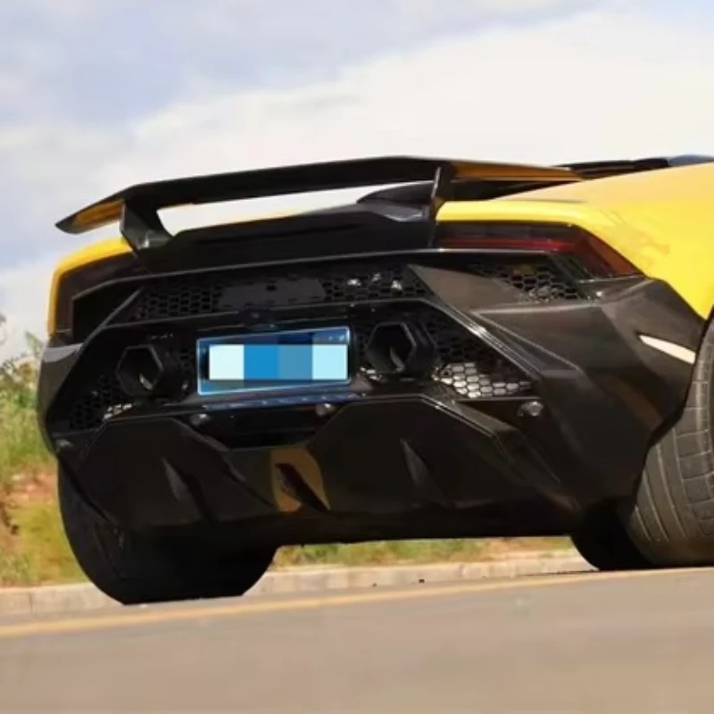 Карбоновый задний бампер и выхлопная труба Tecnica Style для Lamborghini Huracan LP610 LP580
Карбоновый задний бампер и выхлопная труба Tecnica Style для Lamborghini Huracan LP610 LP580
