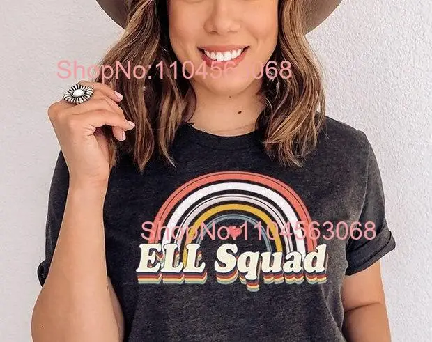 Футболка ELL Teacher Squad Instructor Specialist Esol Esl EL English Language Learner с длинными или короткими рукавами
Футболка ELL Teacher Squad Instructor Specialist Esol Esl EL English Language Learner с длинными или короткими рукавами