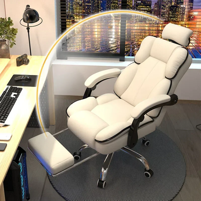 Ergonomic Computer Office Chair Swivel Study Sedia Design Gaming Office Chair Relaxing Nordic Sillas Gemer Home Furniture
Ergonomic Computer Office Chair Swivel Study Sedia Design Gaming Office Chair Relaxing Nordic Sillas Gemer Home Furniture