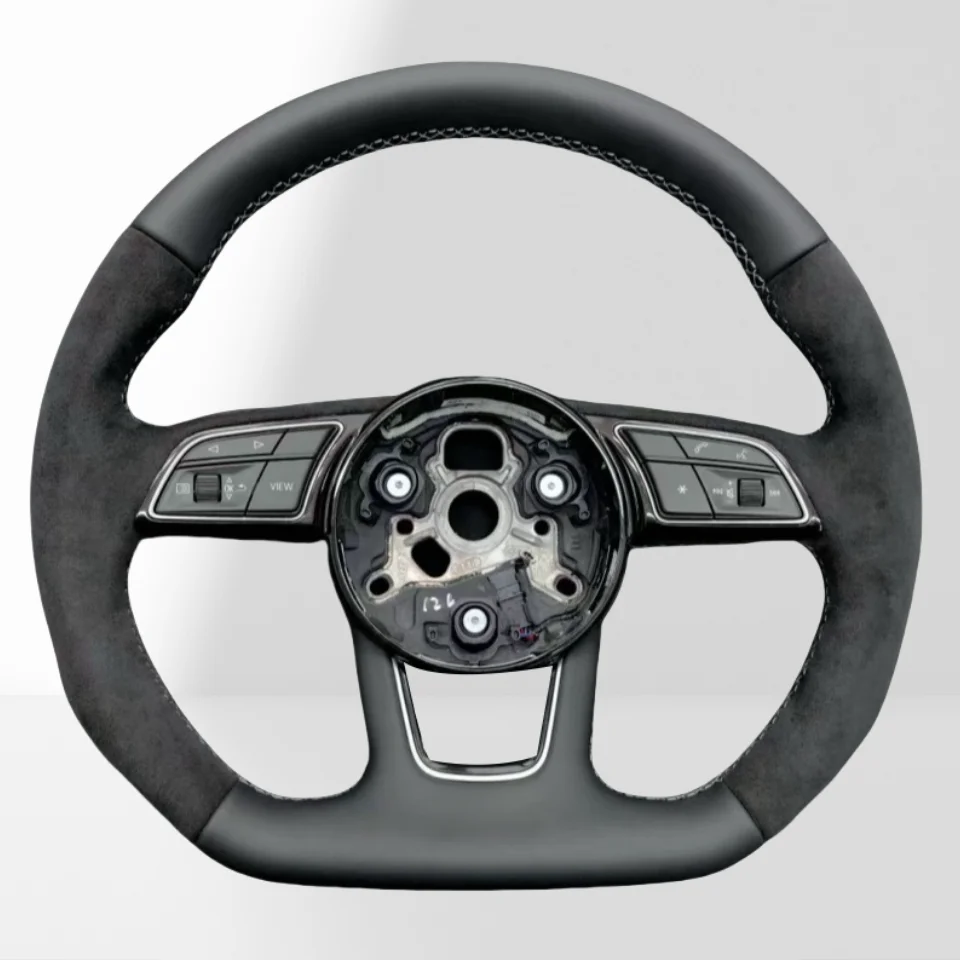 Car Steering Wheel Cover Genuine Leather Braid For Audi A1 8X A3 8V S3 A4 B9 S4 A5 Q2 2016-2022 RS Auto Interior Car Accessories
Car Steering Wheel Cover Genuine Leather Braid For Audi A1 8X A3 8V S3 A4 B9 S4 A5 Q2 2016-2022 RS Auto Interior Car Accessories