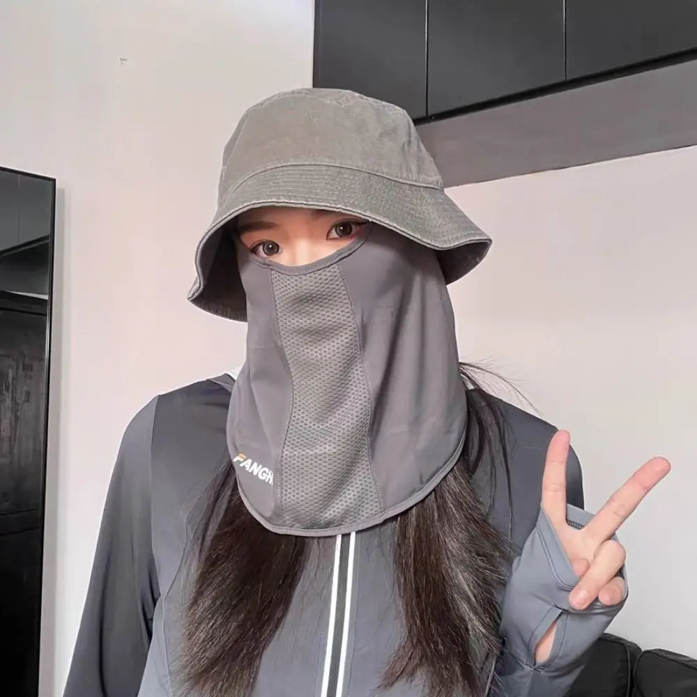 Fashion Solid Color Ice Silk Mask UV Protection Sunscreen Face Cover Face Veil Elastic Face Gini Mask Sports
Fashion Solid Color Ice Silk Mask UV Protection Sunscreen Face Cover Face Veil Elastic Face Gini Mask Sports