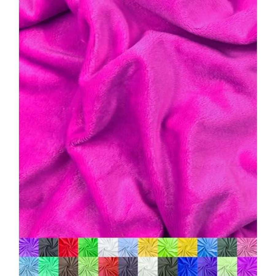 Minky Fabric Plush, Super Soft, Cuddle Solid Minky by the Yard 60" Wide Baby Blanket, Change Station Cover, Pillow, Scarf, Bean
Minky Fabric Plush, Super Soft, Cuddle Solid Minky by the Yard 60" Wide Baby Blanket, Change Station Cover, Pillow, Scarf, Bean