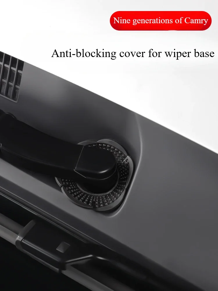 For Toyota 9th Generation Camry 2024 Silicone Wiper Base Protection Cover, Wiper Dust Cover, Plug Pad and Decorative Accessories
For Toyota 9th Generation Camry 2024 Silicone Wiper Base Protection Cover, Wiper Dust Cover, Plug Pad and Decorative Accessories
