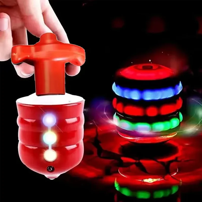 Colorful LED Light Musical Gyroscope Ornament, Flash Laser Rotating Spinning Top Decor, Desktop Atmosphere Layout Accessory For
Colorful LED Light Musical Gyroscope Ornament, Flash Laser Rotating Spinning Top Decor, Desktop Atmosphere Layout Accessory For