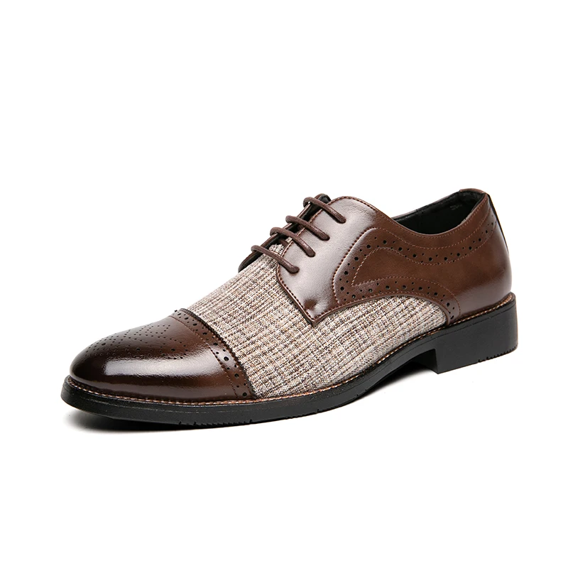 New Men's Genuine Leather Shoes Banquet Luxury Formal Shoes Business Office Casual Shoes Low Heels Pointed Toe Driving Shoes
New Men's Genuine Leather Shoes Banquet Luxury Formal Shoes Business Office Casual Shoes Low Heels Pointed Toe Driving Shoes