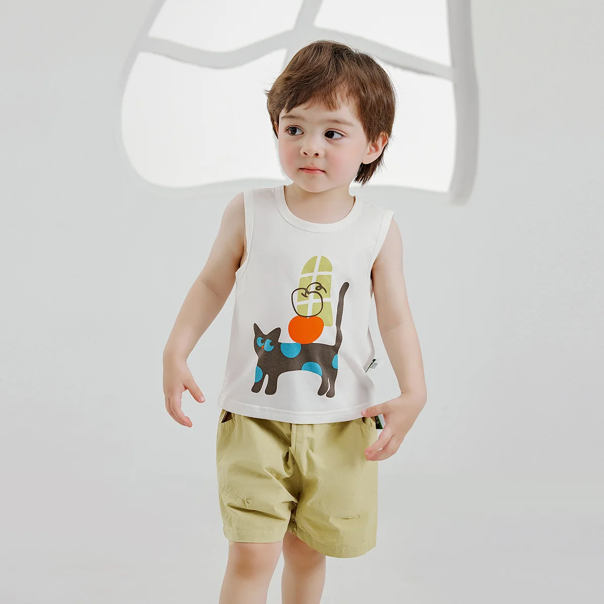 Baby Girl Clothes Suit Children Clothes 2024 Summer New Boys Sleeveless Antibacterial Cartoon Set Children Fun Casual Vest Pant
Baby Girl Clothes Suit Children Clothes 2024 Summer New Boys Sleeveless Antibacterial Cartoon Set Children Fun Casual Vest Pant