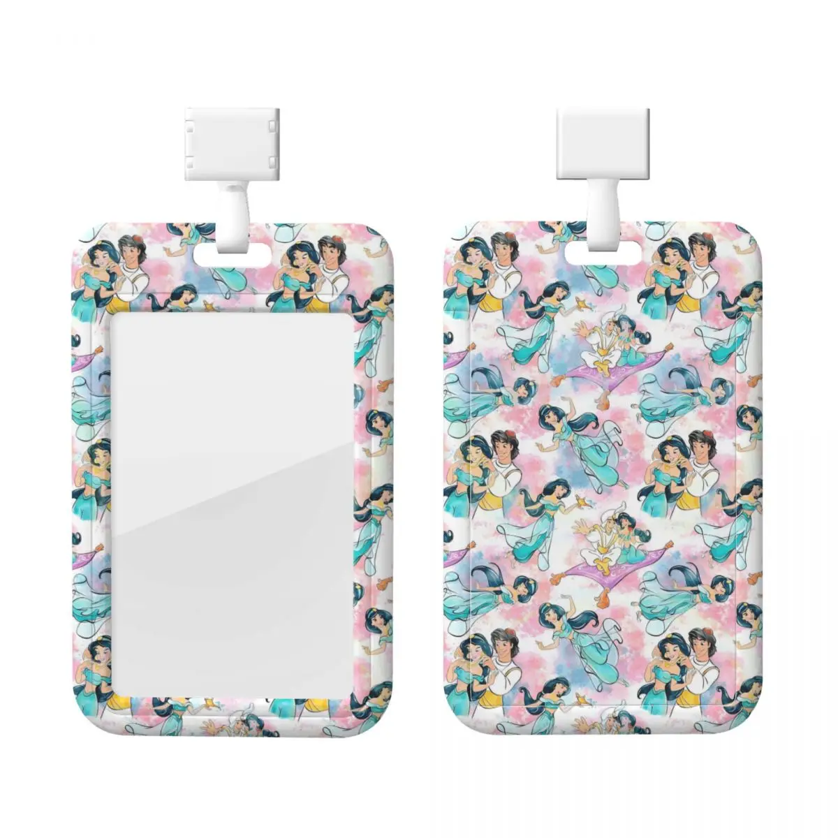 Держатель для бейджа с рисунком жасмина на заказ, держатель для карт для мужчин и женщин, шейный ремешок Аладдина, ID, держатель для удостоверений личности, инженеры 
Держатель для бейджа с рисунком жасмина на заказ, держатель для карт для мужчин и женщин, шейный ремешок Аладдина, ID, держатель для удостоверений личности, инженеры