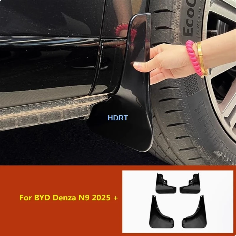 Fit For BYD Denza N9 2025 + Car Styling Mud Flap Splash Guard Mudguard MudFlap Cover Front Rear Fender Plate Auto Accessories
Fit For BYD Denza N9 2025 + Car Styling Mud Flap Splash Guard Mudguard MudFlap Cover Front Rear Fender Plate Auto Accessories
