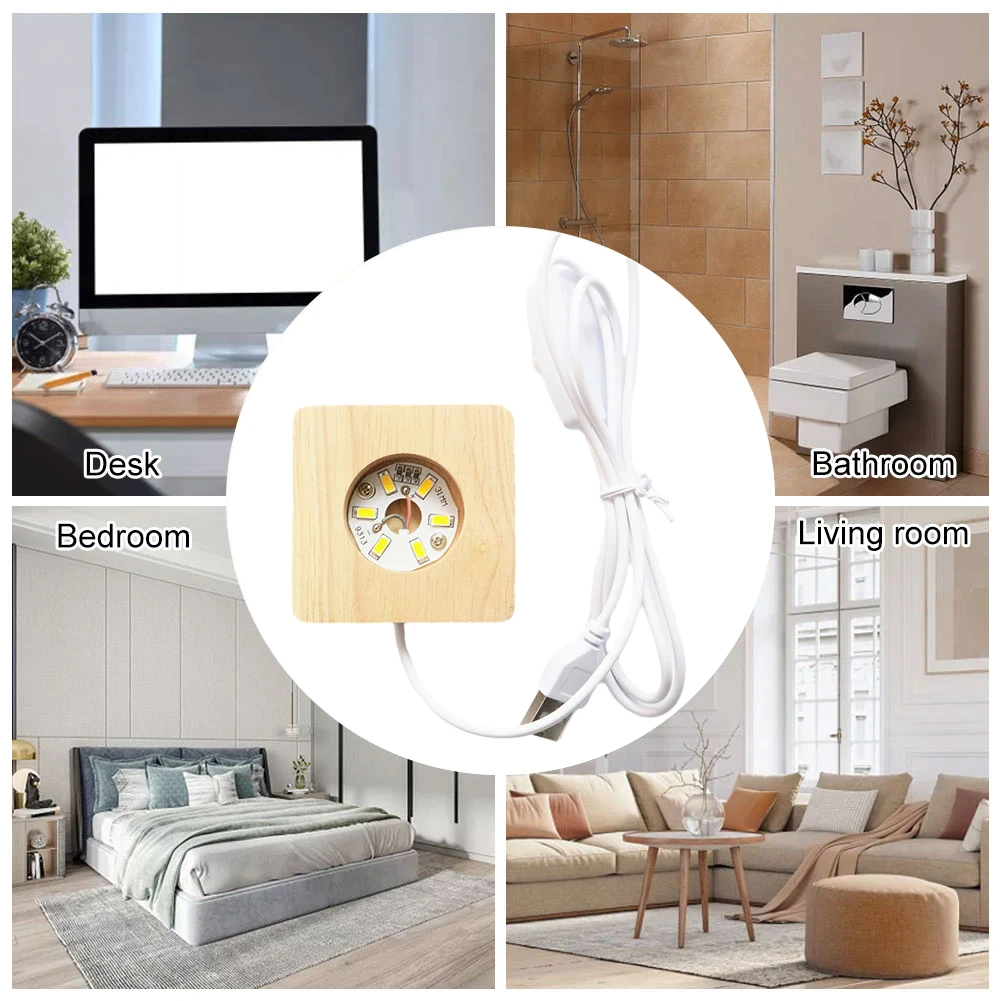 8cm Illuminated Display Base Wooden LED Light Display Base Square Warm Light for Bedroom Office Desktop
8cm Illuminated Display Base Wooden LED Light Display Base Square Warm Light for Bedroom Office Desktop