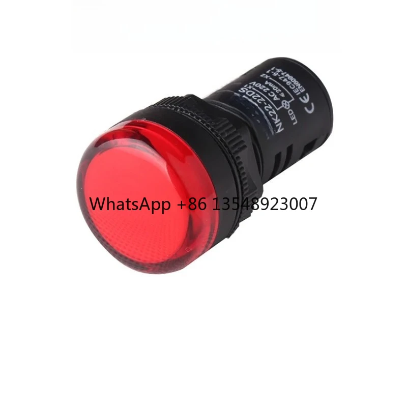 22Mm AD16-22DS Red Light Emitting Diode Indicator 230V Signal Indicator
22Mm AD16-22DS Red Light Emitting Diode Indicator 230V Signal Indicator