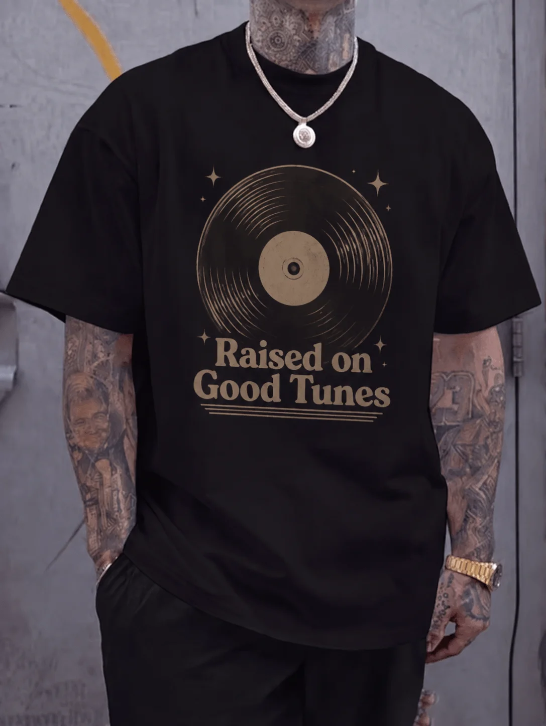 Men Graphic Tee Short Sleeve Classic Fit Vintage Vinyl Record Music Print Retro Illustration Streetwear Casual Concert and
Men Graphic Tee Short Sleeve Classic Fit Vintage Vinyl Record Music Print Retro Illustration Streetwear Casual Concert and