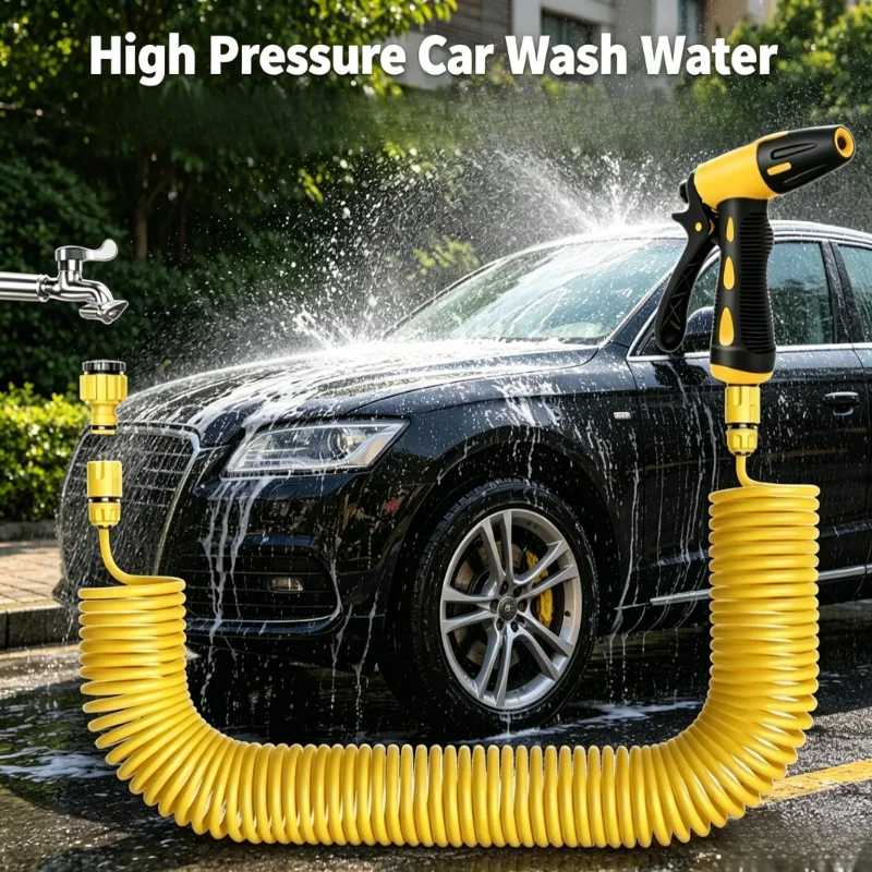 Car Wash Water Gun High-Pressure Household Sprinkler Washing Garden Balcony Expansion And Pressurization Hose Brush Car Wash
Car Wash Water Gun High-Pressure Household Sprinkler Washing Garden Balcony Expansion And Pressurization Hose Brush Car Wash