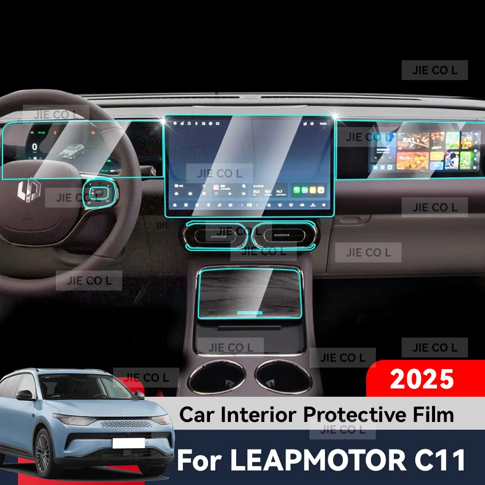 Auto Central Control TPU Navigation Anti Scratch interior Protection Film Navigation For LEAPMOTOR C11 2025 Accessories
Auto Central Control TPU Navigation Anti Scratch interior Protection Film Navigation For LEAPMOTOR C11 2025 Accessories