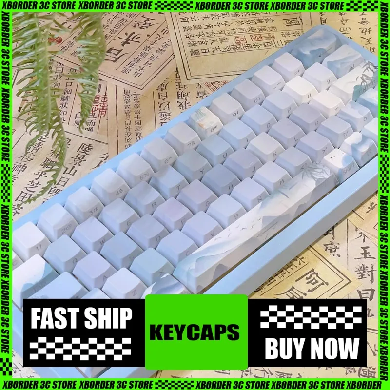 Hushanjing Mechanical Keyboard Keycaps PBT Keycaps Five sided Thermal Sublimation Original Factory Side Engraved Keycaps Beauty
Hushanjing Mechanical Keyboard Keycaps PBT Keycaps Five sided Thermal Sublimation Original Factory Side Engraved Keycaps Beauty