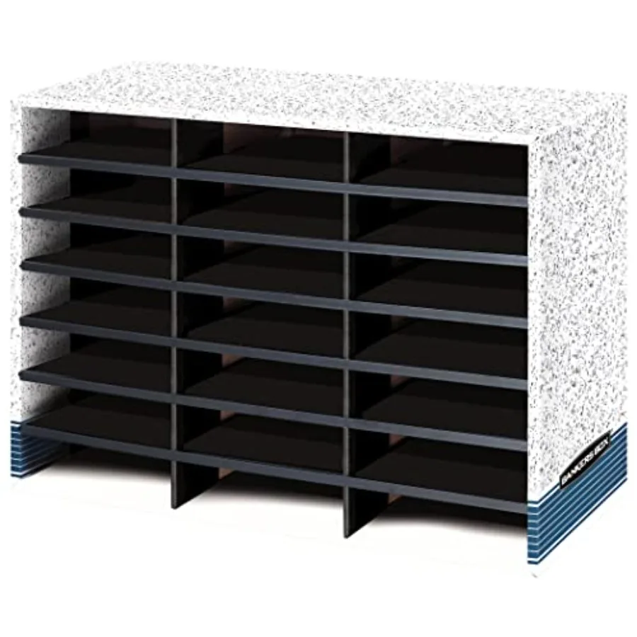 Bankers Box 21-Compartment Literature Sorter, Letter
Bankers Box 21-Compartment Literature Sorter, Letter